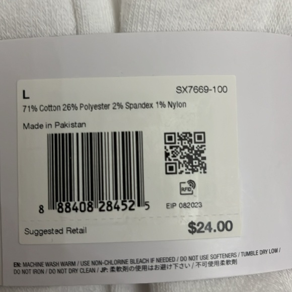 Nike Everyday Ankle Cotton Cushioned Socks 6 Pack - Picture 16 of 17